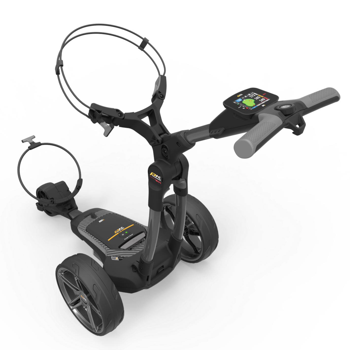 Powakaddy FX7 GPS EBS Electric Golf Trolleys | 36 Hole Lithium Battery 1 Powakaddy FX7 GPS EBS Electric Golf Trolleys | 36 Hole Lithium Battery