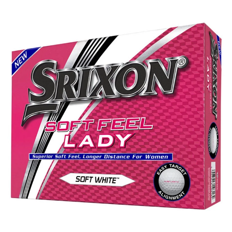 Srixon Soft Feel Lady Golf Balls White 1 Srixon Soft Feel Lady Golf Balls White