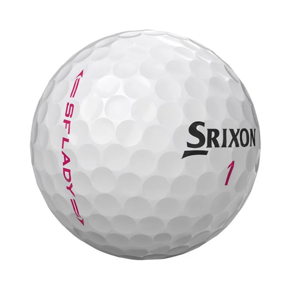 Srixon Soft Feel Lady Golf Balls White 3 Srixon Soft Feel Lady Golf Balls White - Image 3