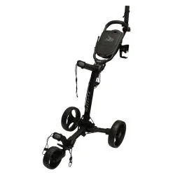 Axglo TriLite 3 Wheel Golf Trolley | Black/Black