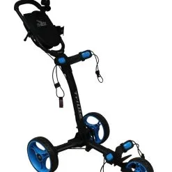 Accessories Shop -Accessories Shop Axglo TriLite Wheel Golf Trolley Black Blue 5