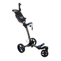 Axglo Tri-360 V2 Golf Trolley | Black/Blue