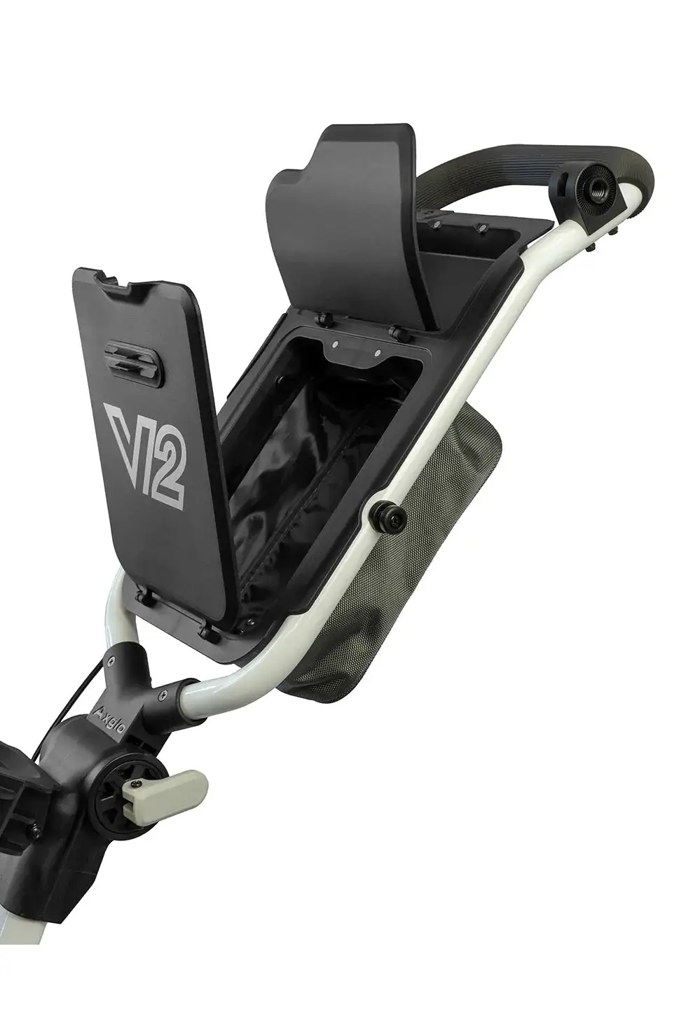 Axglo Tri-360 V2 Golf Trolley | Black/Red 4 Axglo Tri-360 V2 Golf Trolley | Black/Red - Image 4