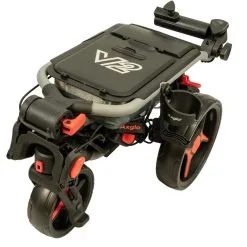 Accessories Shop -Accessories Shop Axglo Tri 360 V2 Golf Trolley Black Red 8