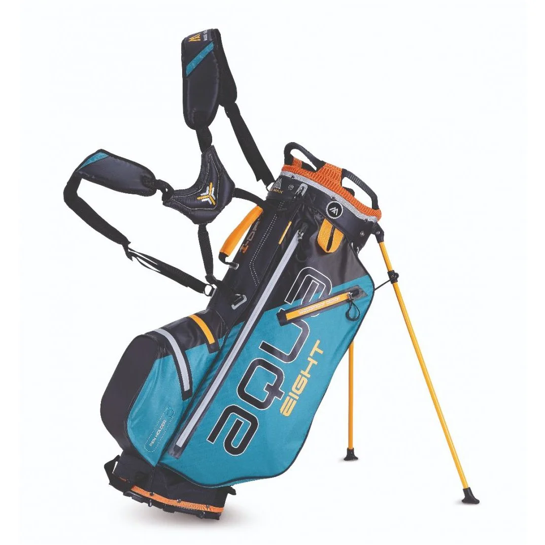 Big Max I-Dry Aqua 8 Golf Stand Bag 3555 1 Big Max I-Dry Aqua 8 Golf Stand Bag 3555