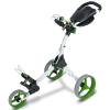 Big Max IQ+ Push Golf Trolley | White/Lime