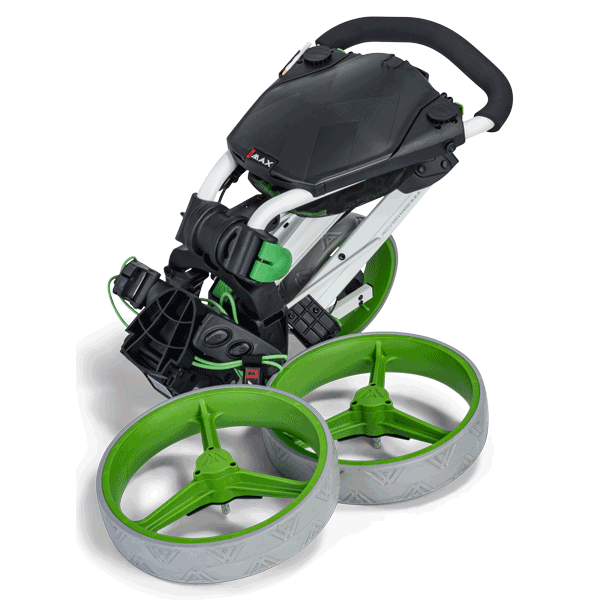 Big Max IQ+ Push Golf Trolley | White/Lime 6 Big Max IQ+ Push Golf Trolley | White/Lime - Image 6