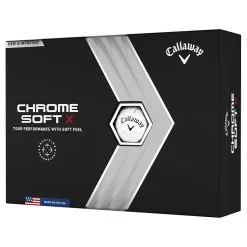 Callaway Chrome Soft X Golf Balls | White