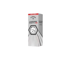 Callaway Chrome Soft X LS Golf Balls | White 7 Callaway Chrome Soft X LS Golf Balls | White -Accessories Shop Callaway Chrome Soft Golf Balls White 91