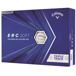 Callaway ERC Soft Triple Track Golf Balls | White