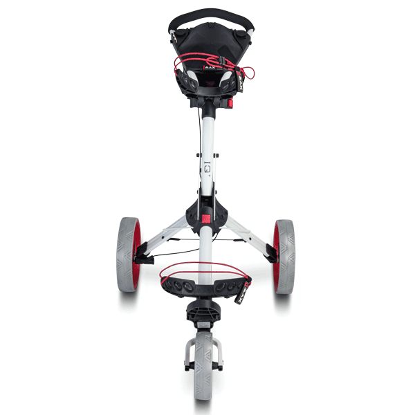 Big Max IQ+ Push Golf Trolley | White/Red 4 Big Max IQ+ Push Golf Trolley | White/Red - Image 4