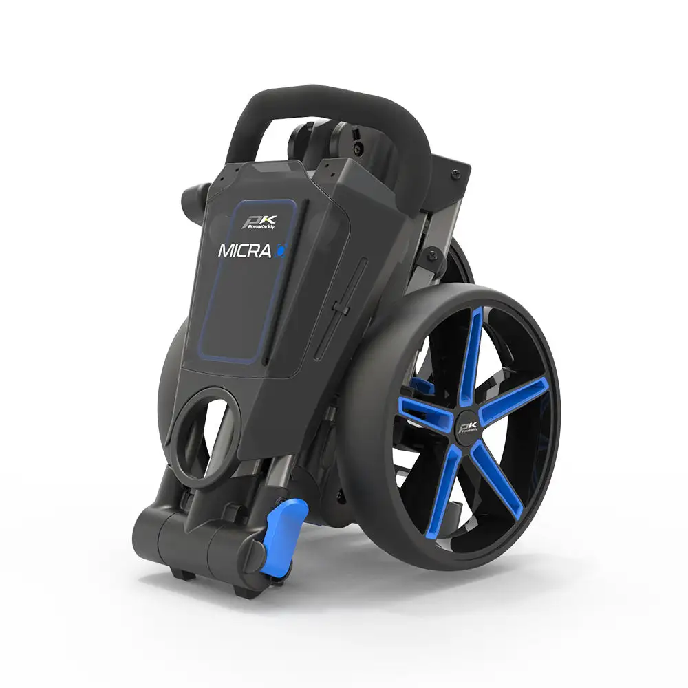 Powakaddy Micra Push Golf Trolley 1 Powakaddy Micra Push Golf Trolley