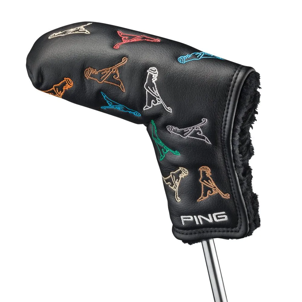 Ping Mr. Ping Golf Putter Headcovers 1 Ping Mr. Ping Golf Putter Headcovers