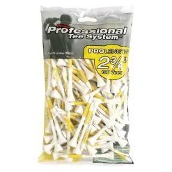 Clarkes Golf Pride Golf Tees Bumper Pack Yellow 100