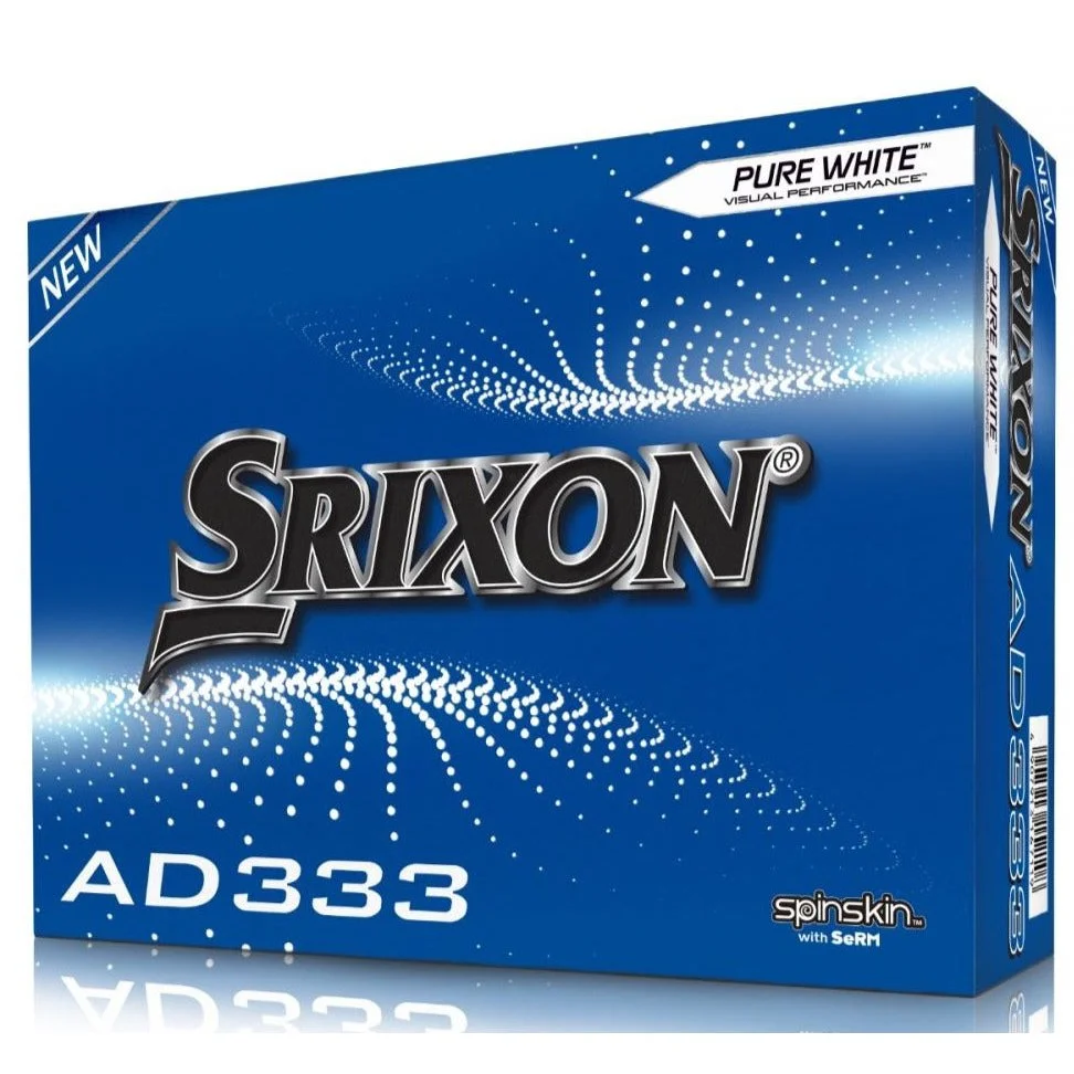 Srixon AD333 Golf Balls | White 1 Srixon AD333 Golf Balls | White