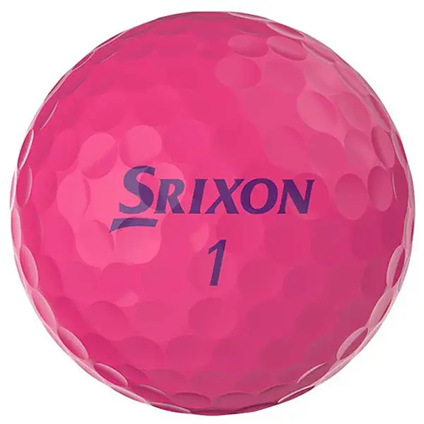 Srixon Soft Feel Lady Golf Balls | Pink 2 Srixon Soft Feel Lady Golf Balls | Pink - Image 2
