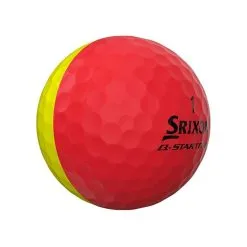 Srixon Q Star Tour Golf Balls Divide Yellow/Red 5 Srixon Q Star Tour Golf Balls Divide Yellow/Red -Accessories Shop Srixon Star Tour Golf Balls Divide Yellow Red 1