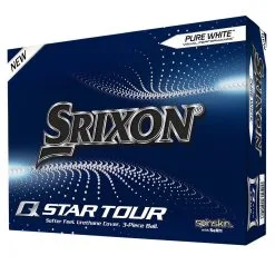 Srixon Q Star Tour Golf Balls | White