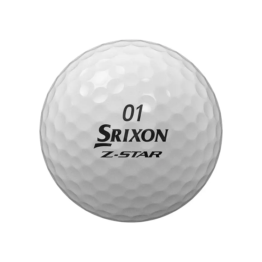 Srixon Z-Star Tour Divide Golf Balls | Yellow/White 3 Srixon Z-Star Tour Divide Golf Balls | Yellow/White - Image 3