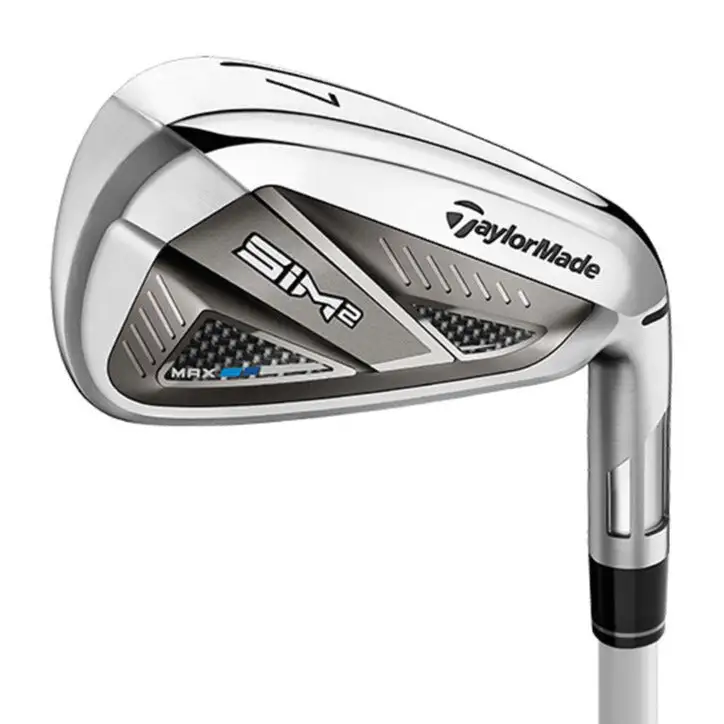 Ladies TaylorMade SIM 2 Max Golf Irons | Graphite 1 Ladies TaylorMade SIM 2 Max Golf Irons | Graphite