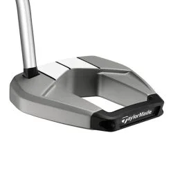 Left Hand TaylorMade Spider S Platinum Golf Putter | Single Bend