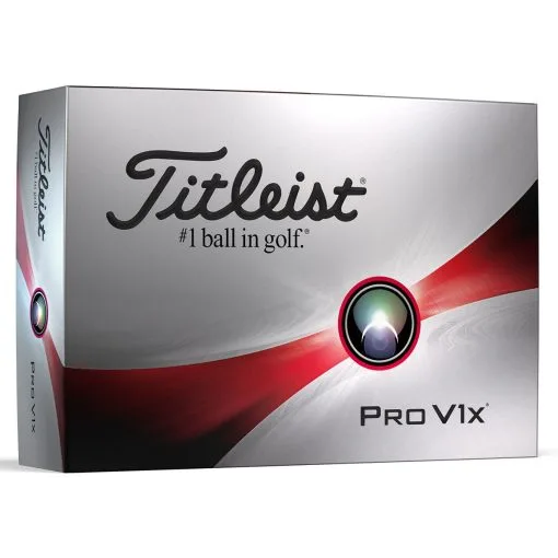 Titleist 2023 Pro V1X High Numbers Golf Balls | White -Accessories Shop Titleist 2023 Pro V1X High Numbers Golf Balls White 2