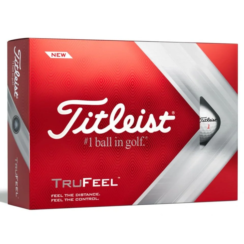 Titleist TruFeel Golf Balls | White 1 Titleist TruFeel Golf Balls | White