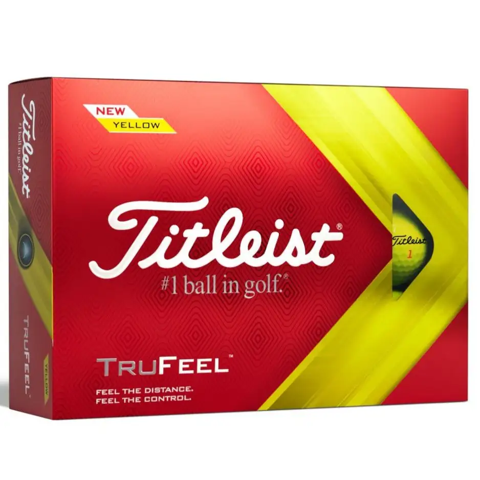 Titleist TruFeel Golf Balls | Yellow 1 Titleist TruFeel Golf Balls | Yellow