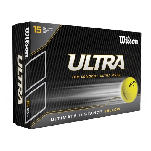 Wilson Ultra Ultimate Distance Golf Balls | Yellow -Accessories Shop Wilson Ultra Ultimate Distance Golf Balls Yellow 0